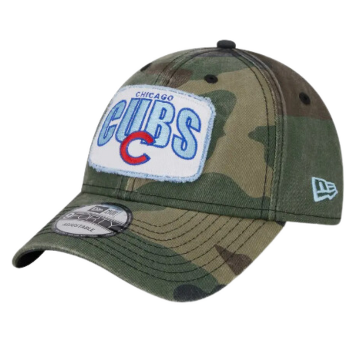 CHICAGO CUBS NEW ERA CAMO GAMEDAY 9FORTY ADJUSTABLE CAP Caps NEW ERA CAP COMPANY INC