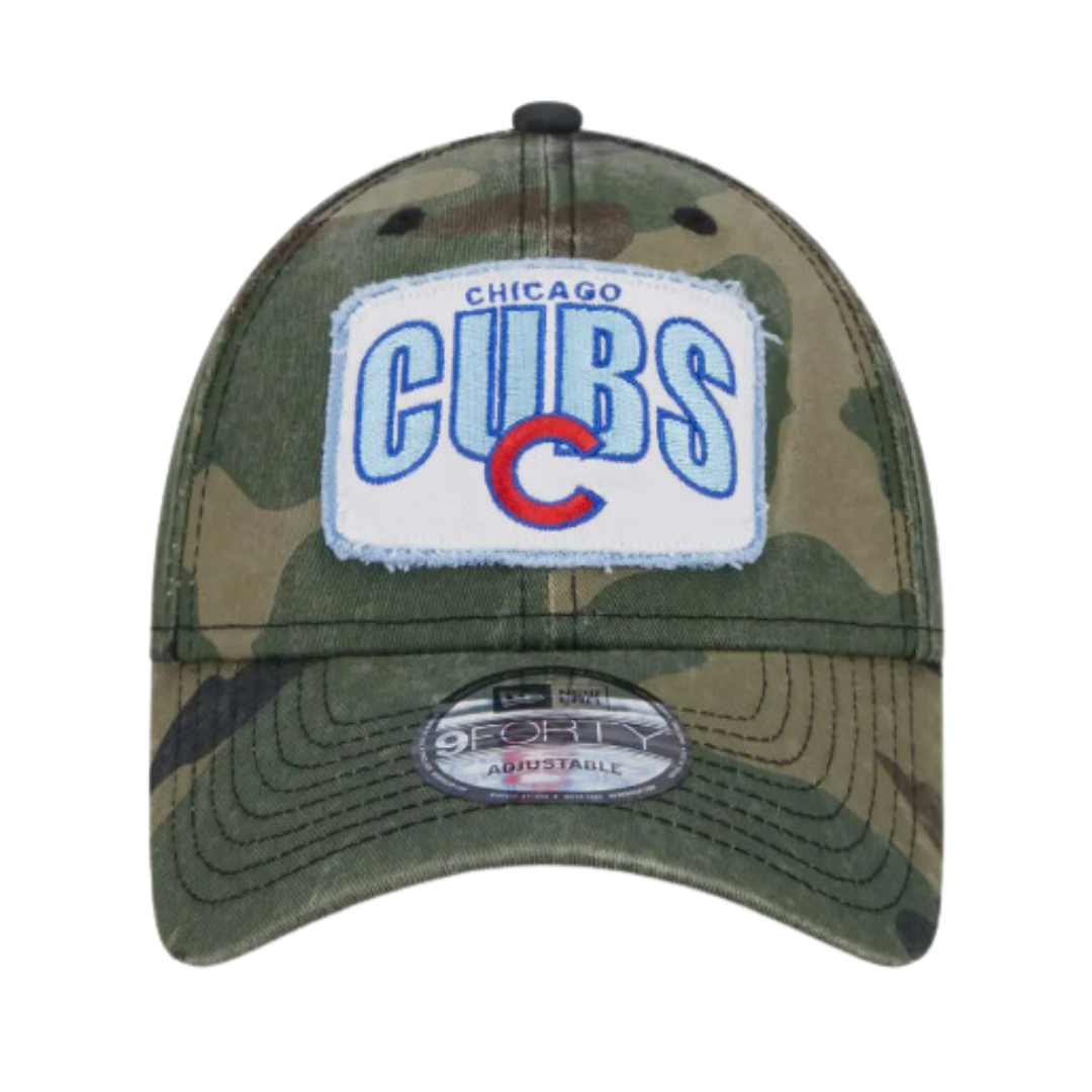 CHICAGO CUBS NEW ERA CAMO GAMEDAY 9FORTY ADJUSTABLE CAP Caps NEW ERA CAP COMPANY INC