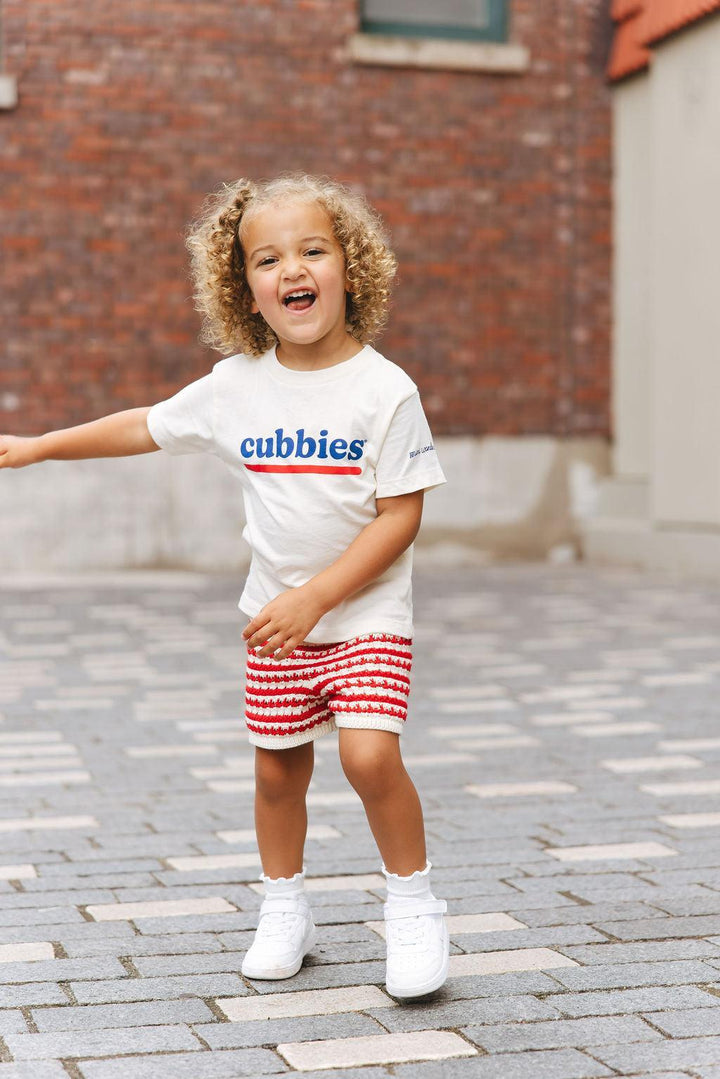 Chicago Cubs X Mini Wonder Cubbies Toddler Tee Short Sleeve Tees Alice & Wonder