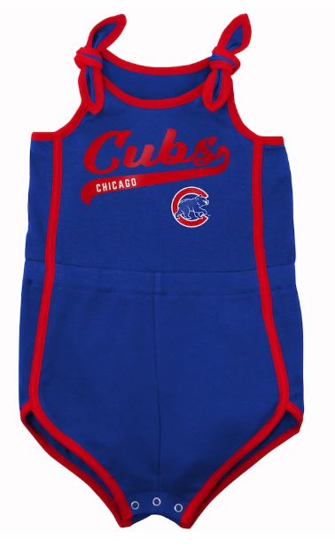 CHICAGO CUBS INFANT HIT & RUN ROMPER Infant & Toddler OUTER STUFF