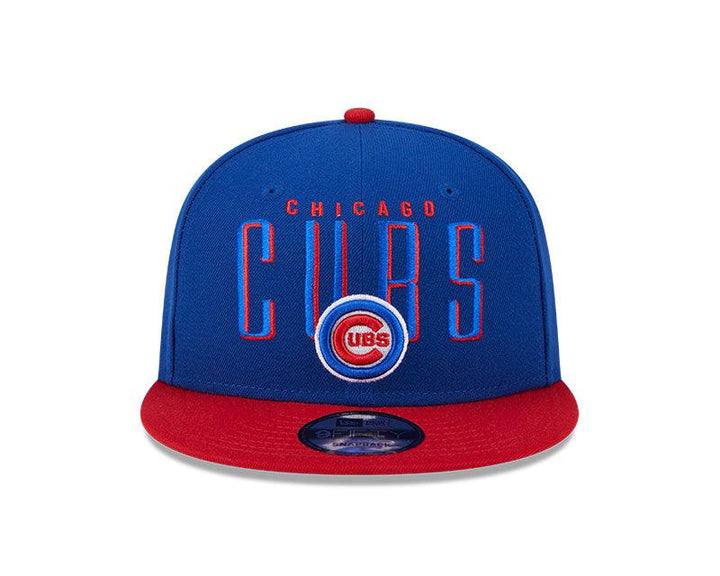 CHICAGO CUBS NEW ERA BULLSEYE 9FIFTY THROWBACK SNAPBACK CAP Caps NEW ERA CAP COMPANY INC