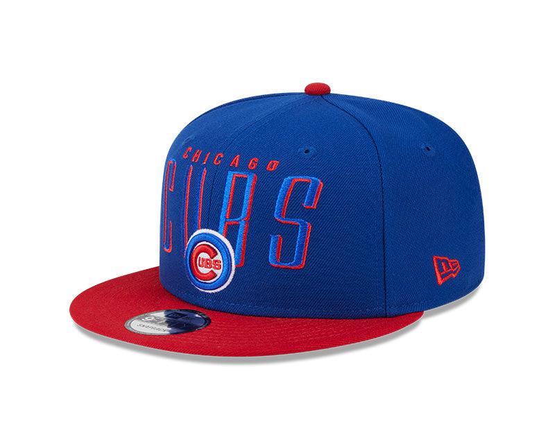 CHICAGO CUBS NEW ERA BULLSEYE 9FIFTY THROWBACK SNAPBACK CAP Caps NEW ERA CAP COMPANY INC