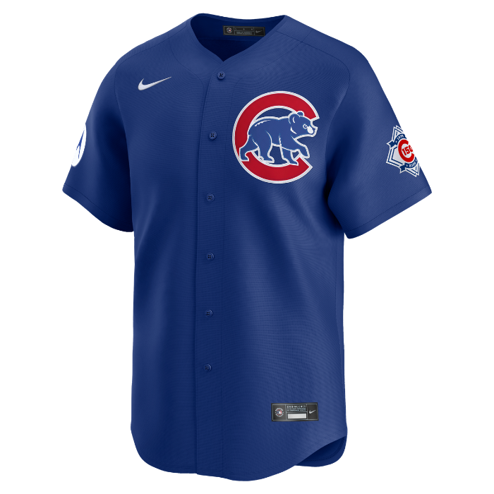 Chicago Cubs Alex Bregman Royal Blue Alternate 150th Anniversary Limited Jersey by Nike Jerseys Nike