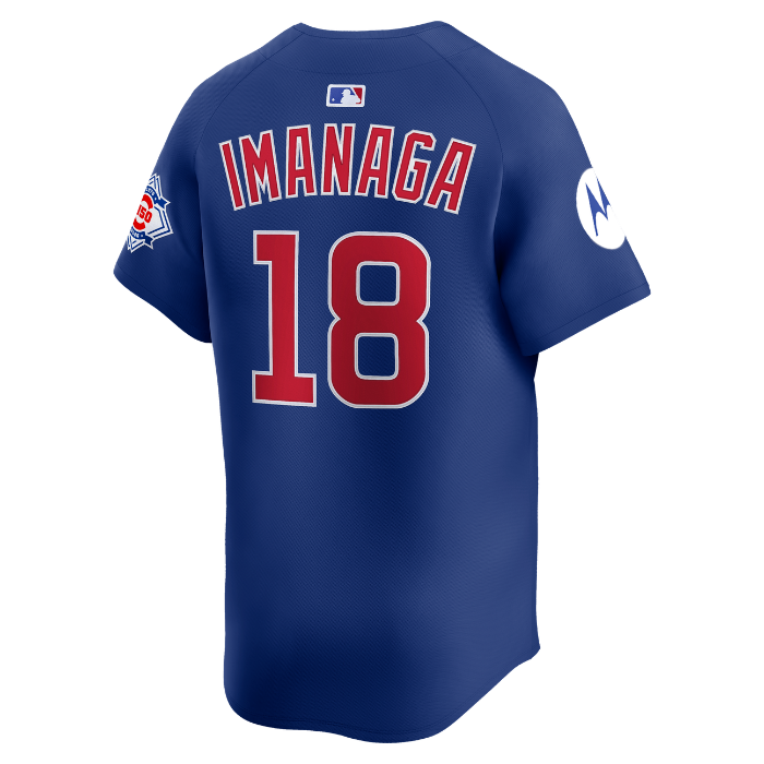 Chicago Cubs Shōta Imanaga Royal Blue Alternate 150th Anniversary Limited Jersey by Nike Jerseys Nike