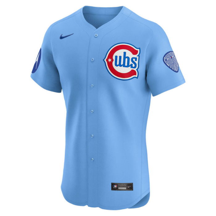 Chicago Cubs Blues Alternate Elite Jersey by Nike Jerseys Nike
