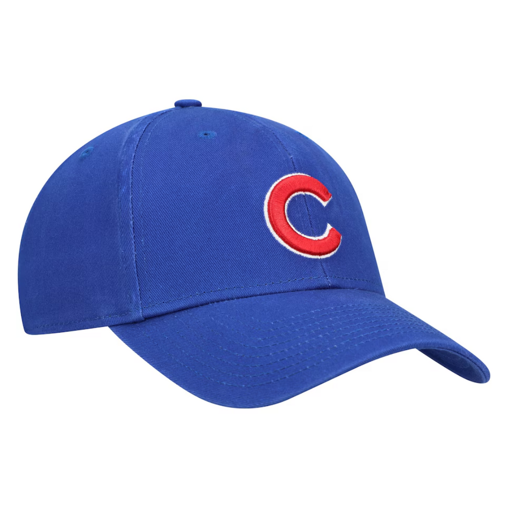 Chicago Cubs C Logo Royal Blue Twill Cap by '47 Brand Caps TWINS ENTERPRISE INC