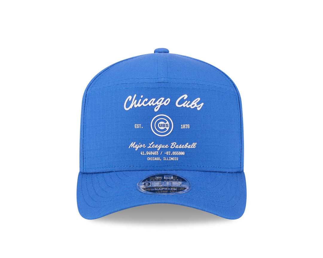 Chicago Cubs Vintage Blue 6 Panel 9Fifty Cap by New Era Caps NEW ERA CAP COMPANY INC
