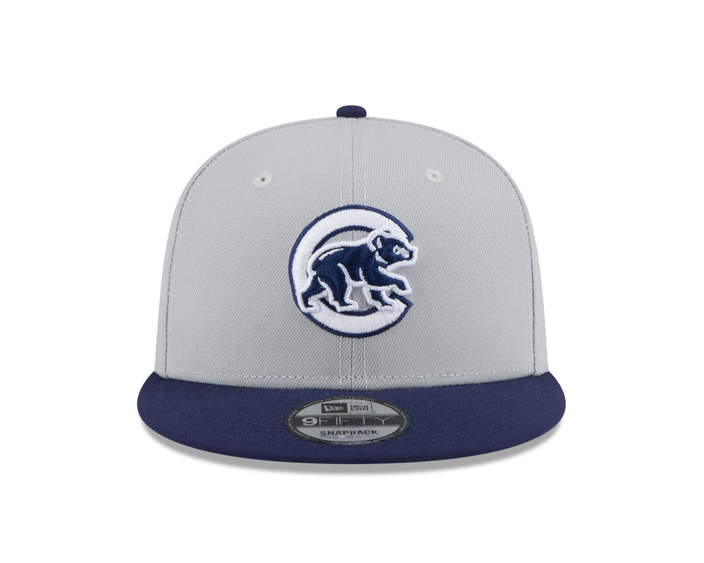 Chicago Cubs Walking Bear Two Tone Graphite 9Fifty Snapback Cap Caps NEW ERA CAP COMPANY