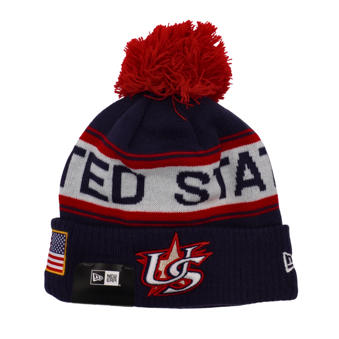 USA Baseball World Baseball Classic Knit Cap by New Era Knits NEW ERA CAP COMPANY