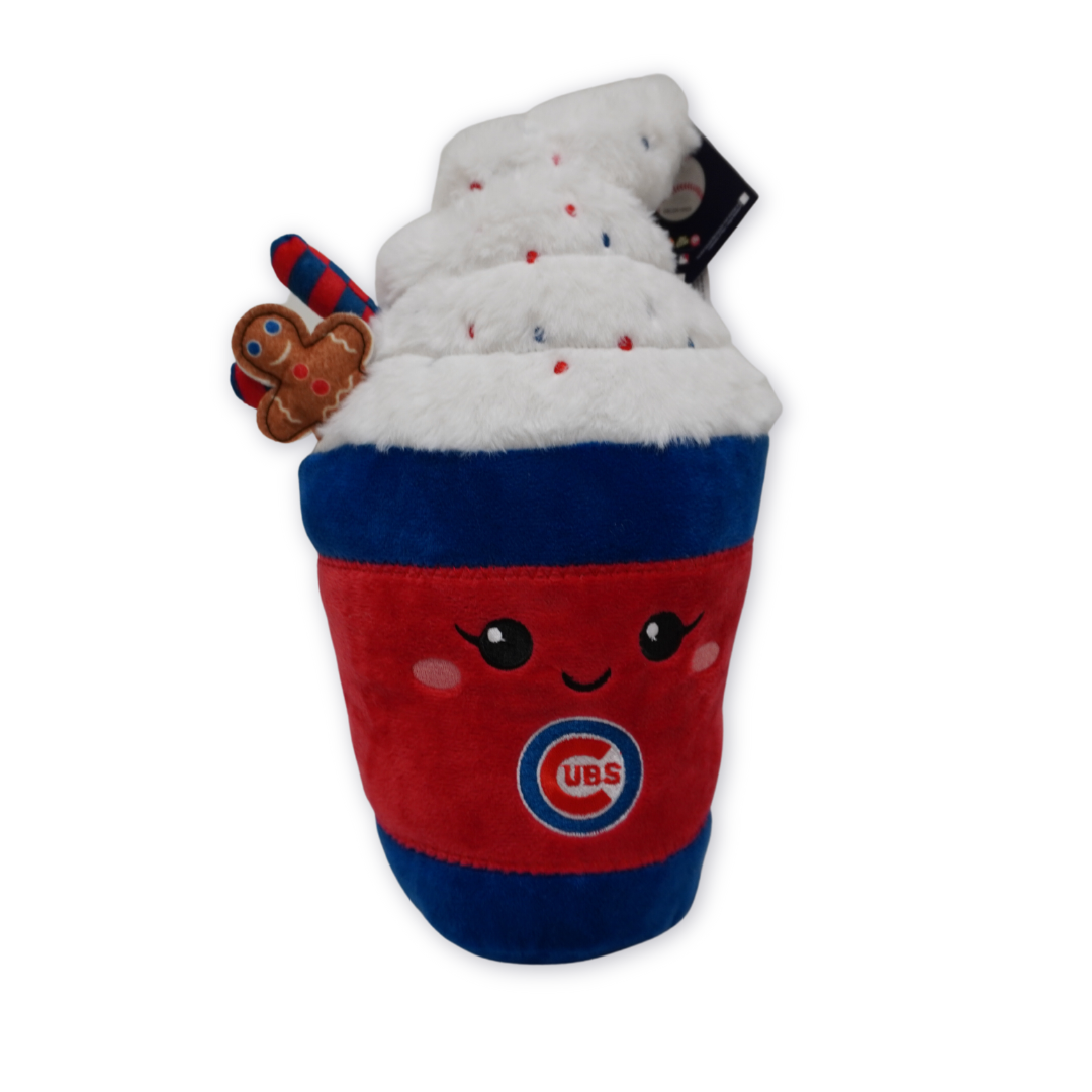 CHICAGO CUBS FOCO LATTE CUP PLUSH TOY Home & Office FOREVER COLLECTIBLES