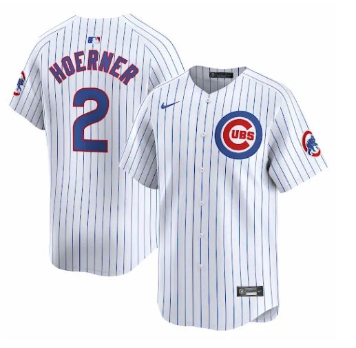 CHICAGO CUBS NIKE MEN'S NICO HOERNER HOME LIMITED JERSEY Jerseys NIKE