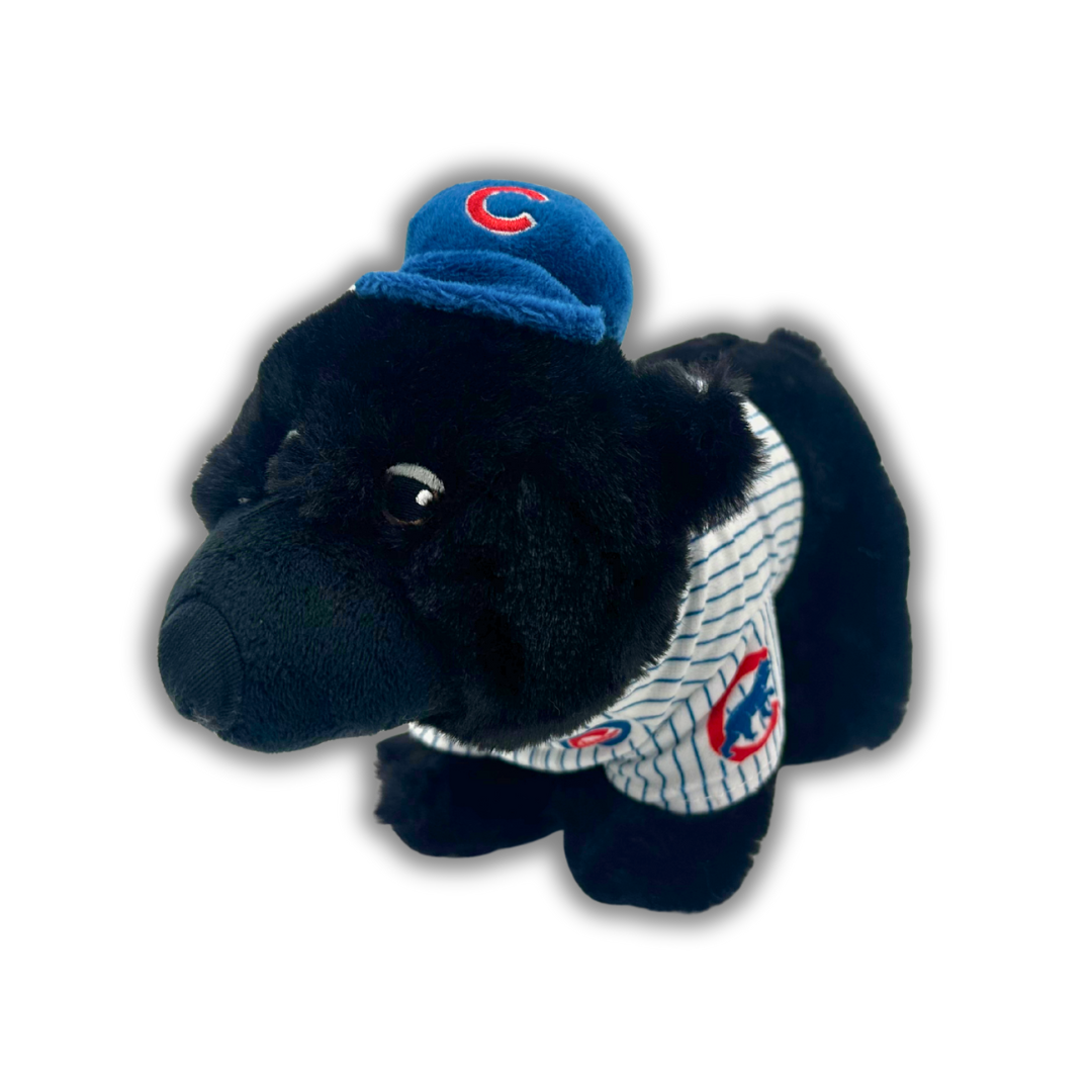 Chicago Cubs Black Bear Plush PLUSH FOREVER COLLECTIBLES