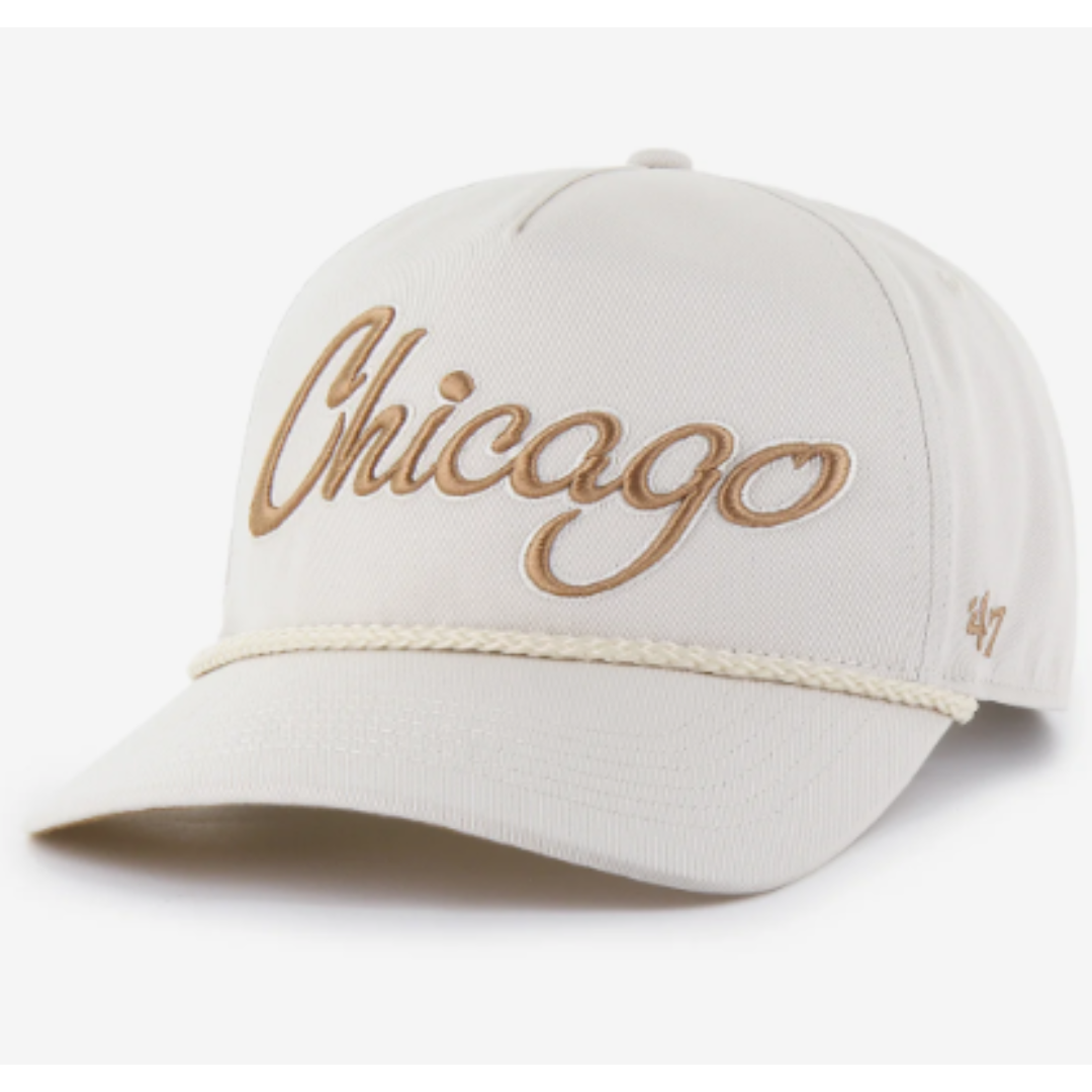 CHICAGO CUBS '47 C LOGO BONE HITCH ADJUSTABLE CAP CAPS '47 BRAND