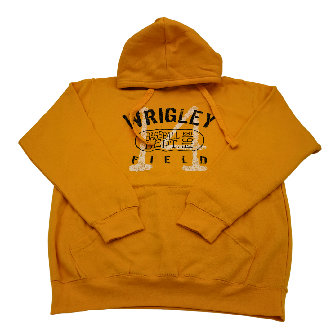 WRIGLEY FIELD ATHLETIC DEPARTMENT GOLD HOODIE Sweatshirts & Hoodies FUNDY