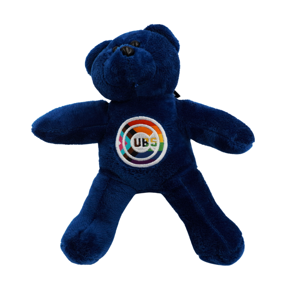 Chicago Cubs Pride Bear Plush PLUSH FOREVER COLLECTIBLES