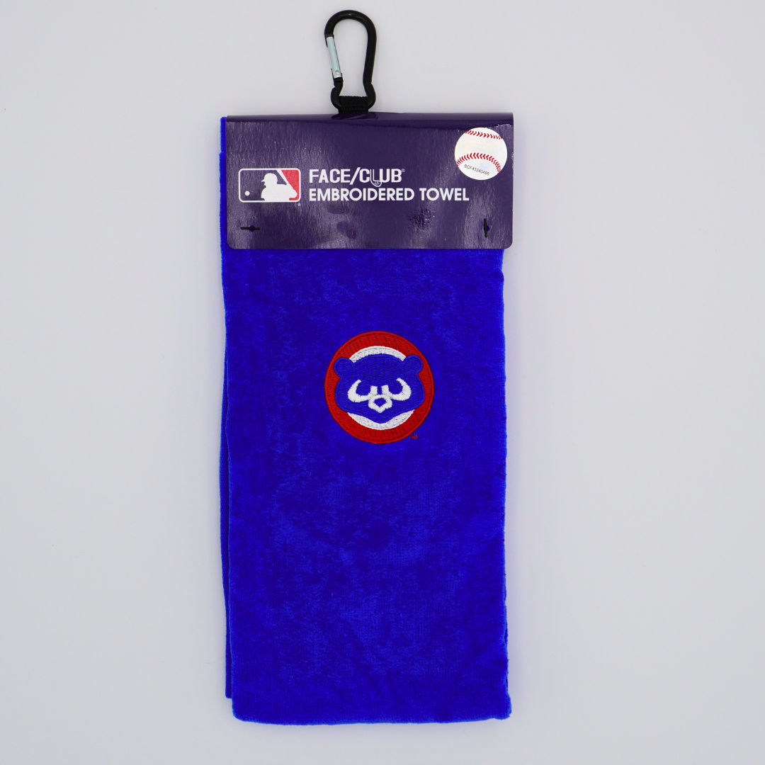 CHICAGO CUBS WINCRAFT1984 BEAR EMBROIDERED GOLF TOWEL Sporting Goods WINCRAFT