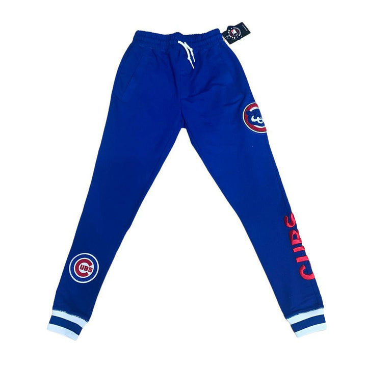 CHICAGO CUBS NEW ERA MEN'S PATCH ROYAL BLUE JOGGERS Bottoms NEW ERA CAP COMPANY INC