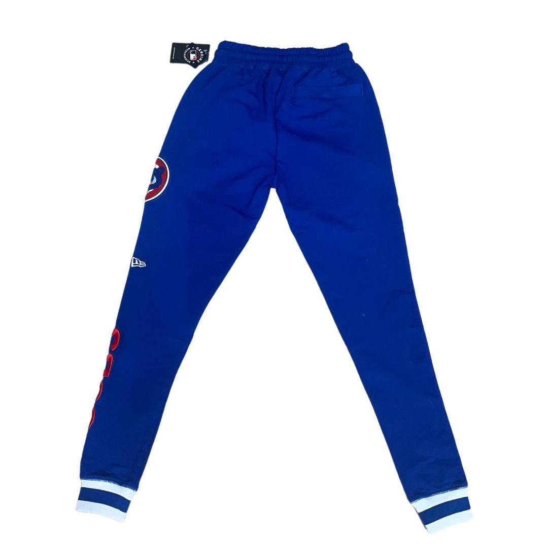 CHICAGO CUBS NEW ERA MEN'S PATCH ROYAL BLUE JOGGERS Bottoms NEW ERA CAP COMPANY INC