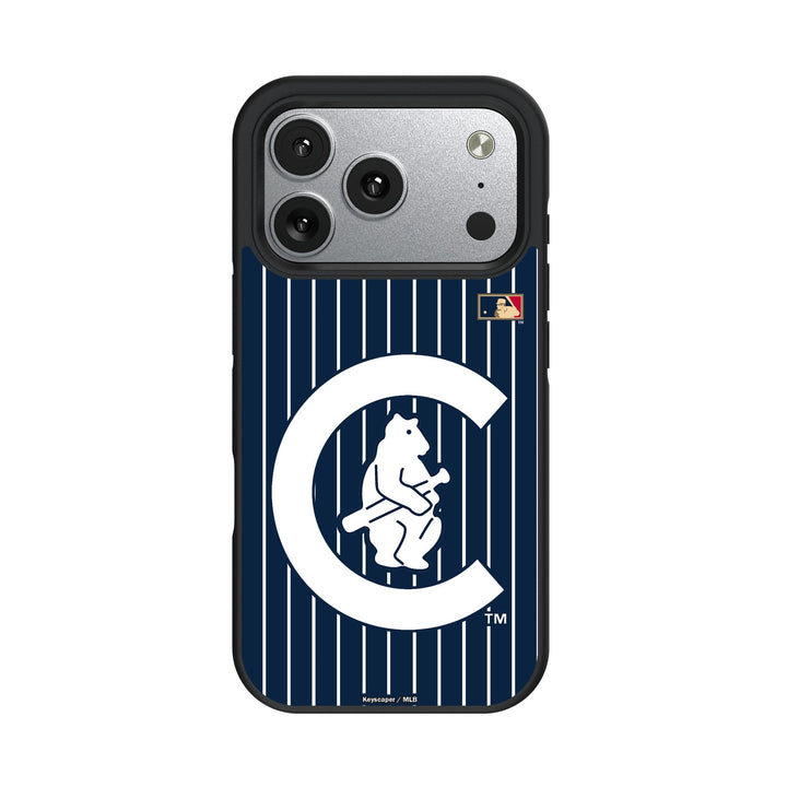 Chicago Cubs 1911-1912 - Cooperstown Collection Pinstripe Bump Phone Case for Apple iPhone 17 Series Phone Cases Keyscaper