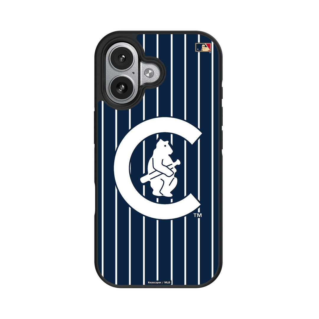Chicago Cubs 1911-1912 - Cooperstown Collection Pinstripe Bump Phone Case for Apple iPhone 17 Series Phone Cases Keyscaper