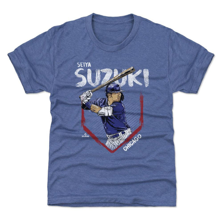 CHICAGO CUBS YOUTH SEIYA SUZUKI SHORT SLEEVE TEE Kids T-Shirt 500 LEVEL