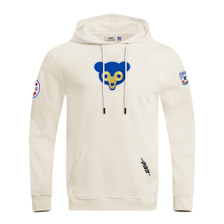 Chicago Cubs 1969 Cooperstown Hoodie in Cream by Pro Standard Sweatshirts &amp; Hoodies PRO STANDARD