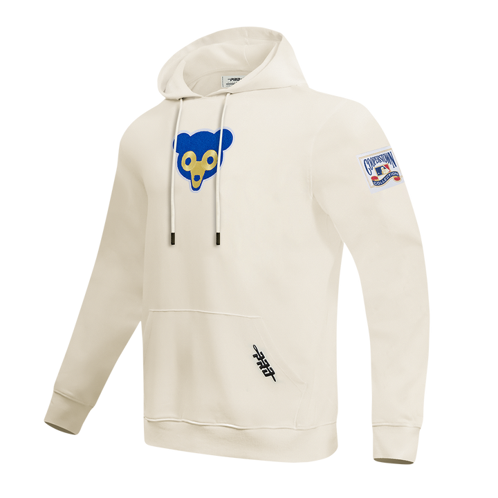 Chicago Cubs 1969 Cooperstown Hoodie in Cream by Pro Standard Sweatshirts &amp; Hoodies PRO STANDARD