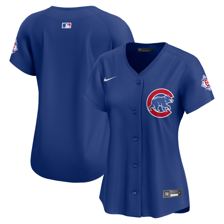 Chicago Cubs Women's Royal Blue Alternate 150th Anniversary Limited Jersey by Nike Jerseys Nike