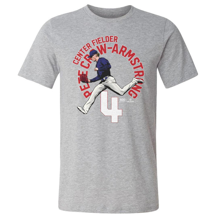 Chicago Cubs Pete Crow-Armstrong Name Arc Unisex T-Shirt Men's Cotton T-Shirt 500 LEVEL