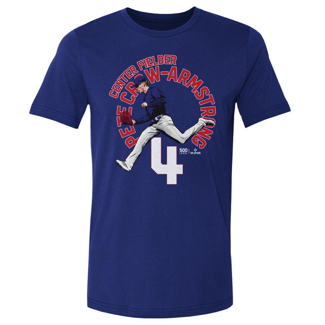 Chicago Cubs Pete Crow-Armstrong Name Arc Unisex T-Shirt Men's Cotton T-Shirt 500 LEVEL