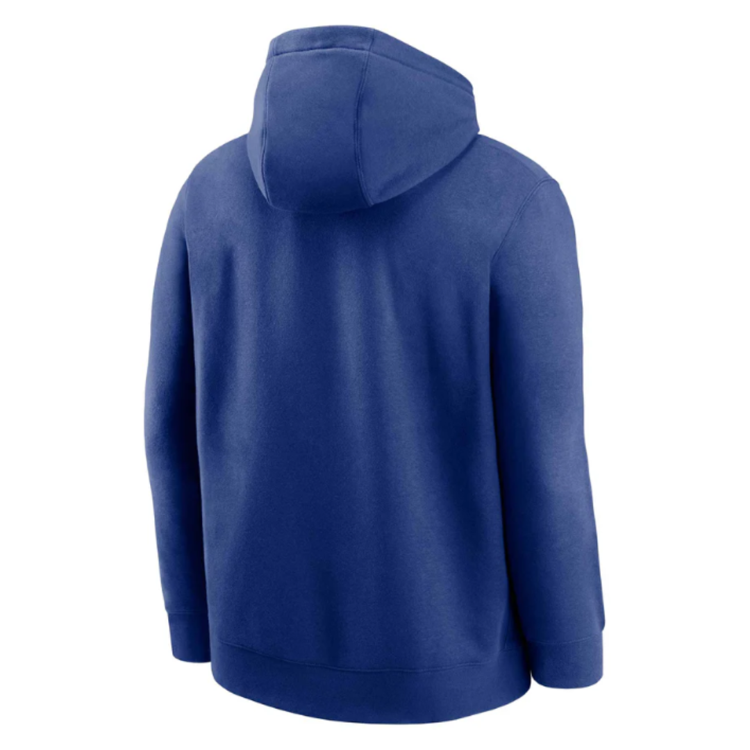 CHICAGO CUBS NIKE MEN'S BULLESYE SLACK BLUE HOODIE Sweatshirts & Hoodies NIKE