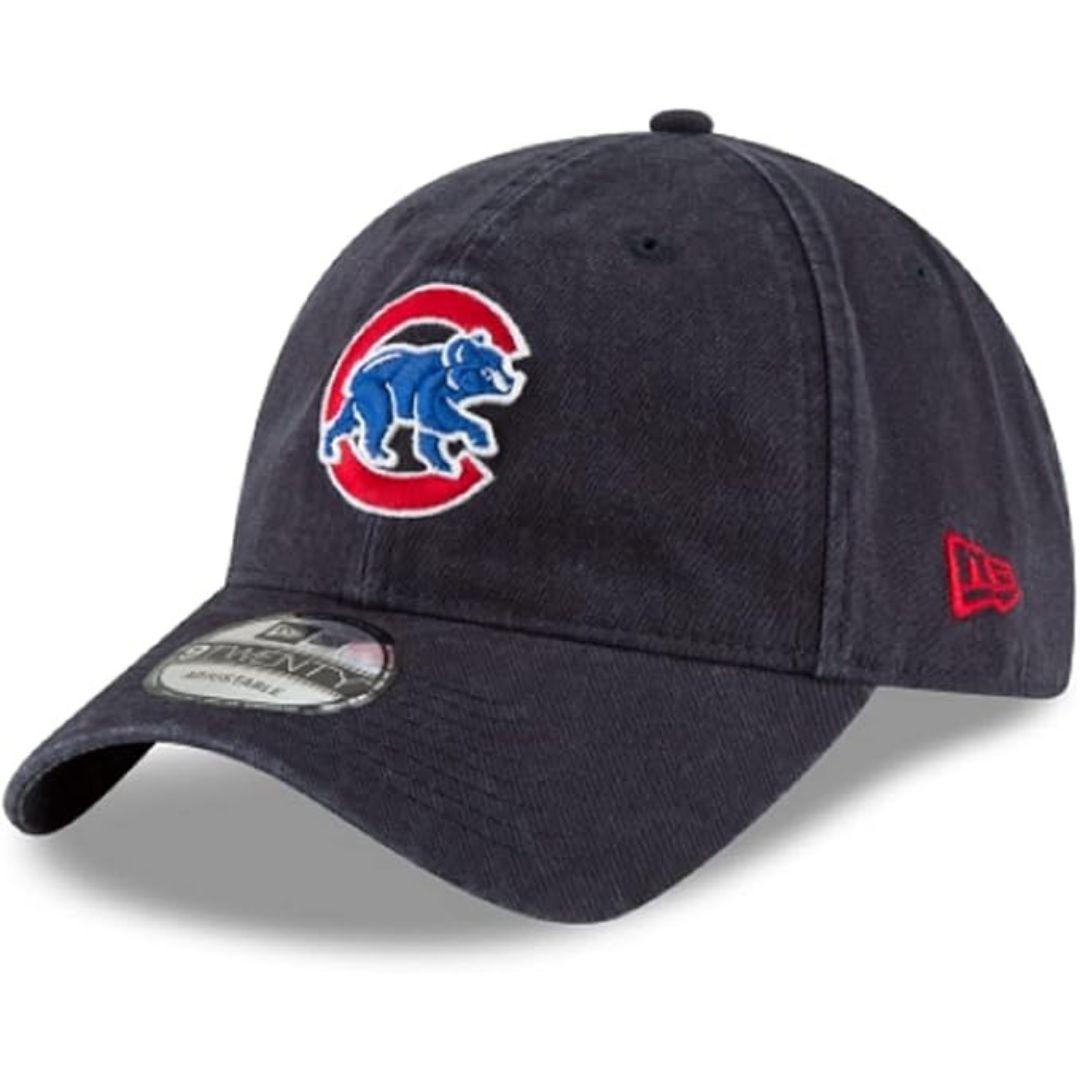 CHICAGO CUBS NEW ERA WALKING BEAR CLUTCH BLACK 9TWENTY ADJUSTABLE CAP Caps NEW ERA CAP COMPANY INC