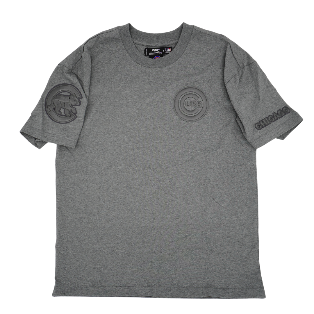 CHICAGO CUBS PRO STANDARD MEN'S TONAL GREY TEE Short Sleeve Tees PRO STANDARD