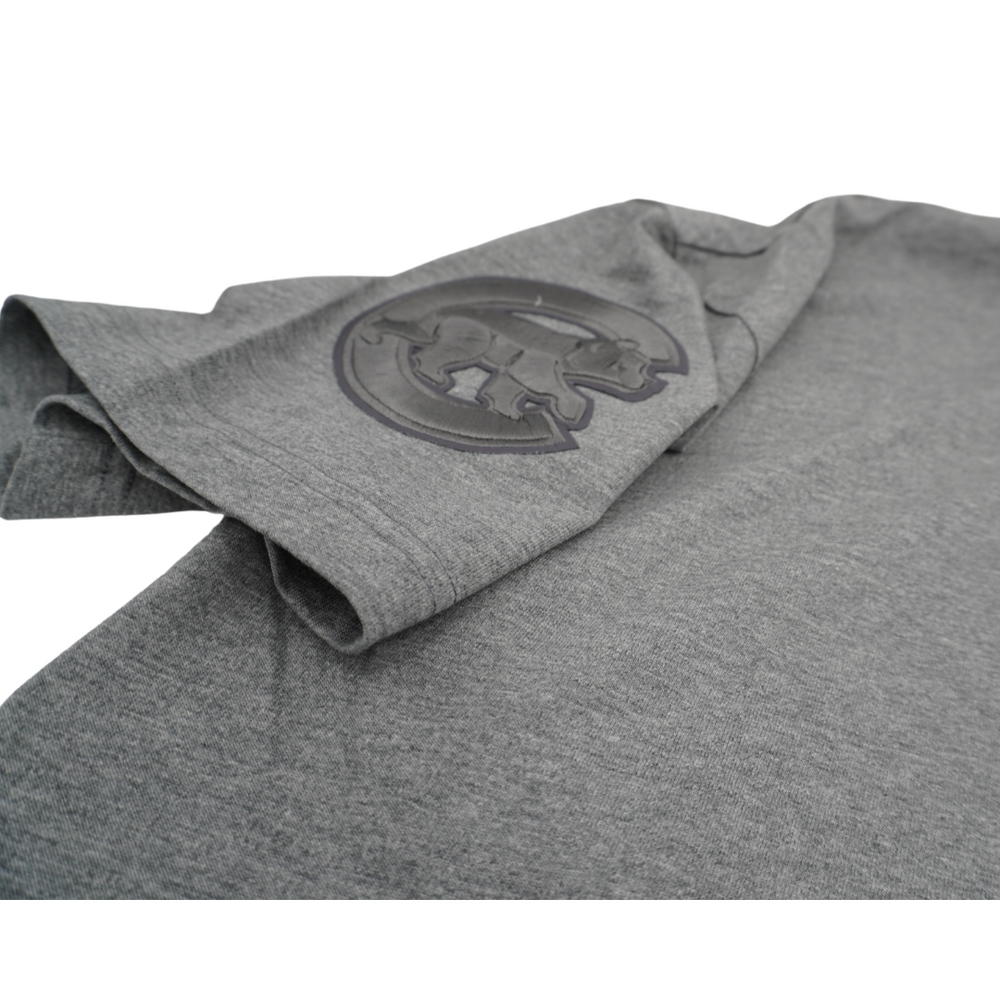 CHICAGO CUBS PRO STANDARD MEN'S TONAL GREY TEE Short Sleeve Tees PRO STANDARD