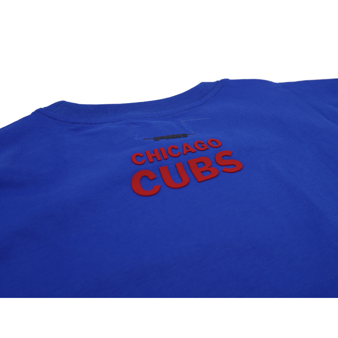 CHICAGO CUBS PRO STANDARD BULLSEYE WOMEN'S BOYFRIEND TEE Short Sleeve Tees PRO STANDARD