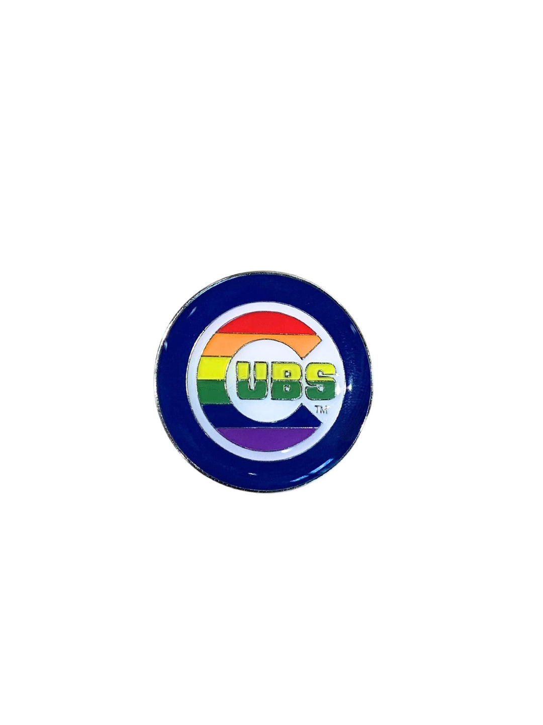 CHICAGO CUBS AMINCO C LOGO PRIDE PIN Accessories AMINCO