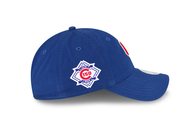 Chicago Cubs Home 150th Anniversary Royal 9Twenty Women's Cap by New Era cap NEW ERA CAP COMPANY