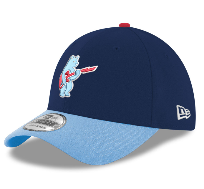 Chicago Cubs Alt Blues Rock Bear Navy Sky 39Thirty Cap NEW ERA CAP COMPANY