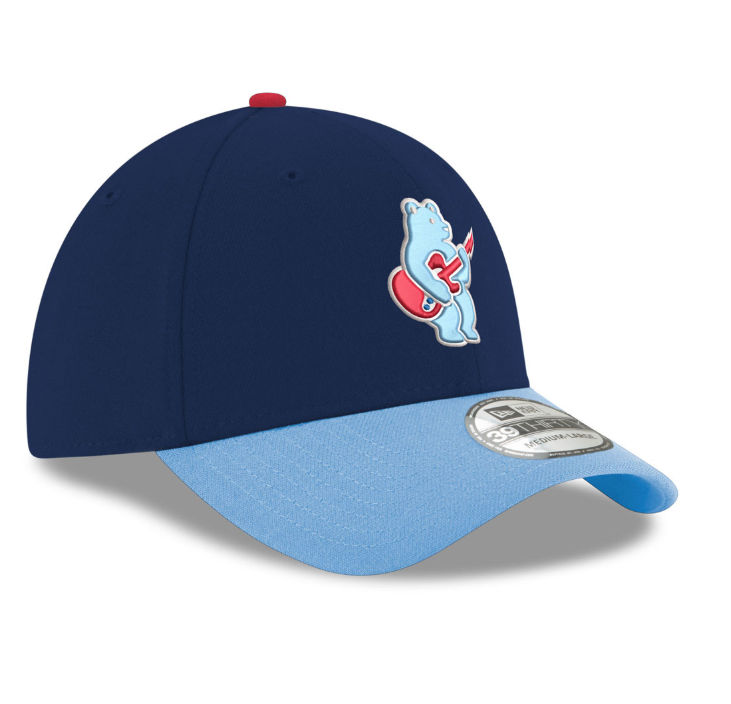 Chicago Cubs Alt Blues Rock Bear Navy Sky 39Thirty Cap NEW ERA CAP COMPANY