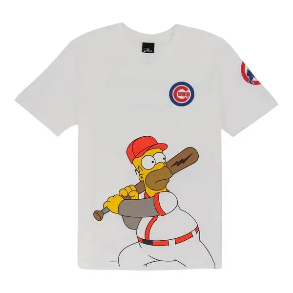 Chicago Cubs x The Simpsons Wonderbat Graphic Tee by New Era Shirts New Era Cap Company