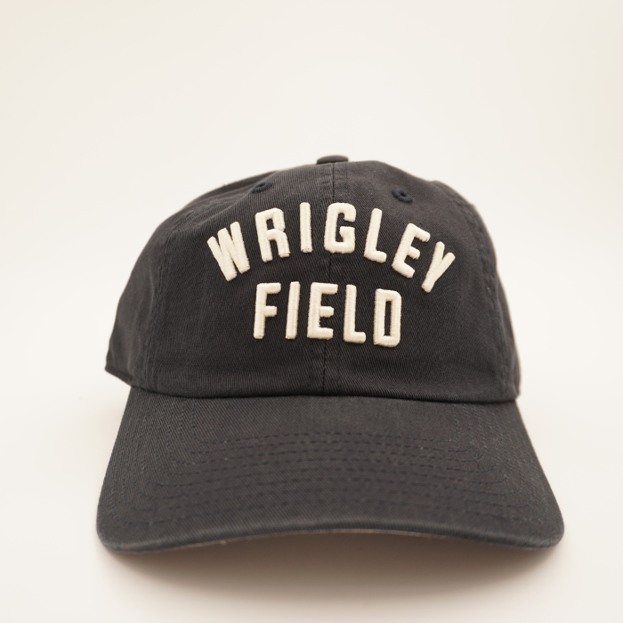 Wrigley Field Ball Park Cap in Navy by American Needle Caps AMERICAN NEEDLE