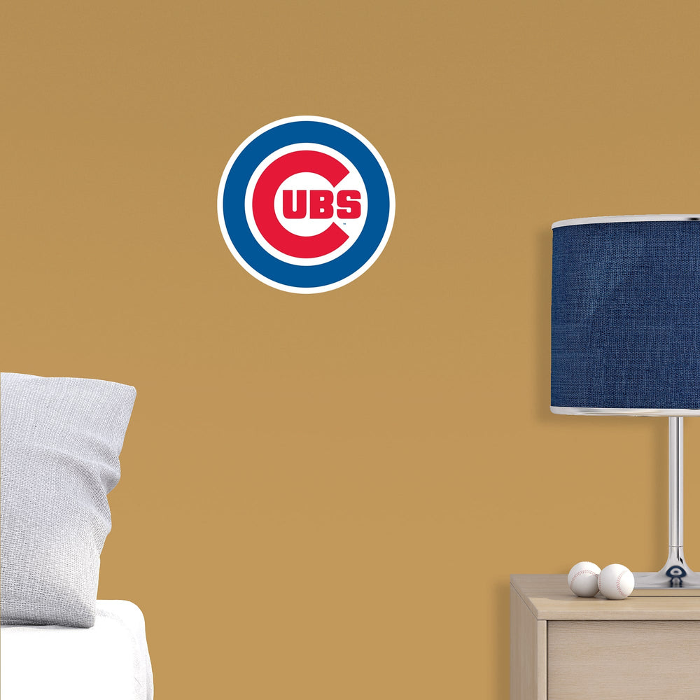 Chicago Cubs - RealBig Logo Collection - Official MLB - Reusable Vinyl Wall Decals Vinyl Die-Cut Logo UNASSIGNED
