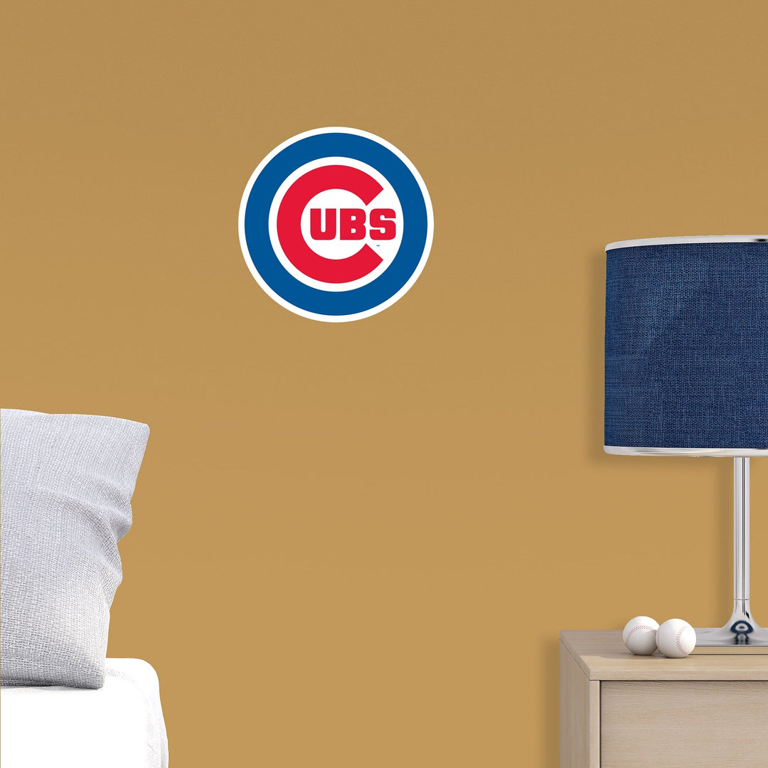 Chicago Cubs - RealBig Logo Collection - Official MLB - Reusable Vinyl Wall Decals Vinyl Die-Cut Logo UNASSIGNED