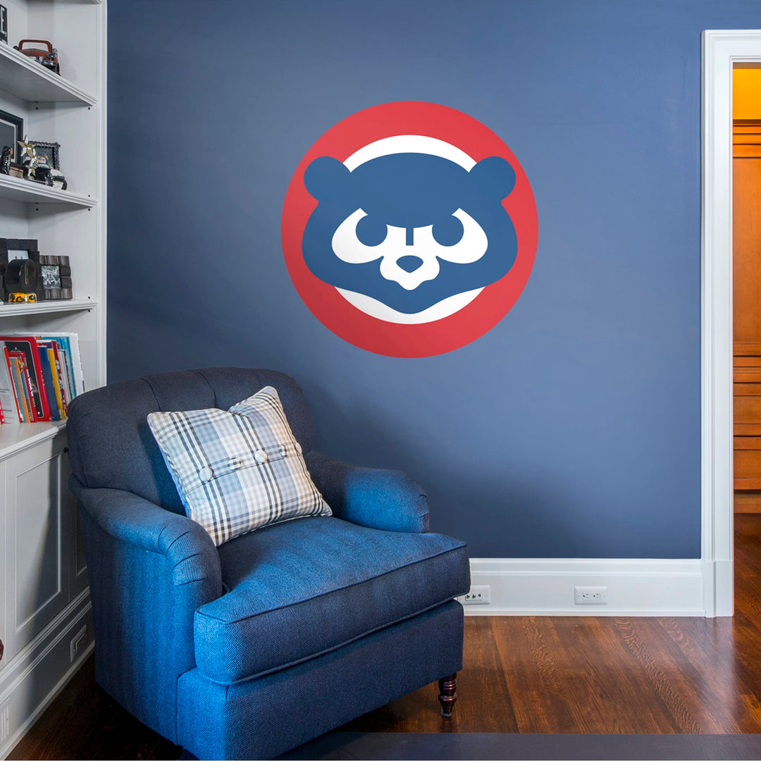 Chicago Cubs - RealBig Classic Logo Collection - Official MLB - Reusable Vinyl Wall Decals Vinyl Die-Cut Logo UNASSIGNED