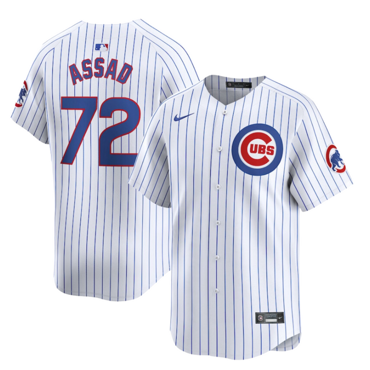 CHICAGO CUBS NIKE MEN'S JAVIER ASSAD HOME LIMITED JERSEY Jerseys NIKE