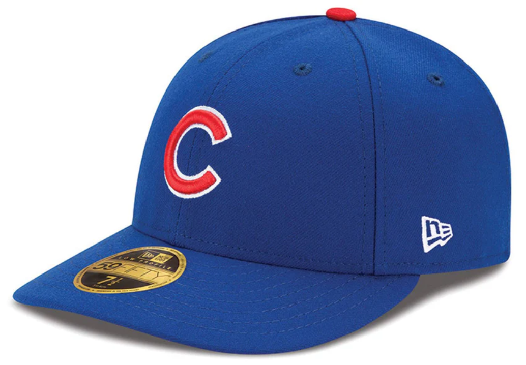 Chicago Cubs New Era Authentic On Field 59Fifty Low Profile Fitted Cap Caps NEW ERA CAP COMPANY INC