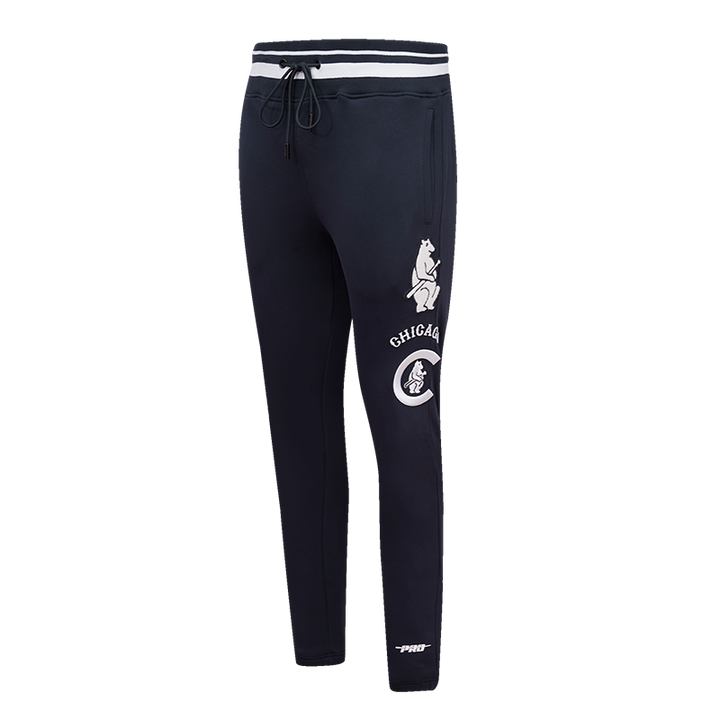 CHICAGO CUBS PRO STANDARD MEN'S RETRO 1914 LOGO PANTS Bottoms PRO STANDARD